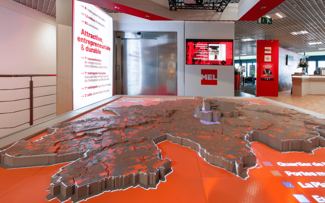 2024 – MEL – La maquette physique augmentée interactive, plongée au cœur d’une métropole innovante !