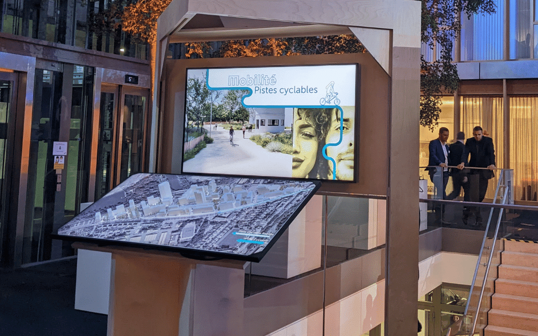 Maquette de reconversion urbaine : représenter un passé pour projeter un futur